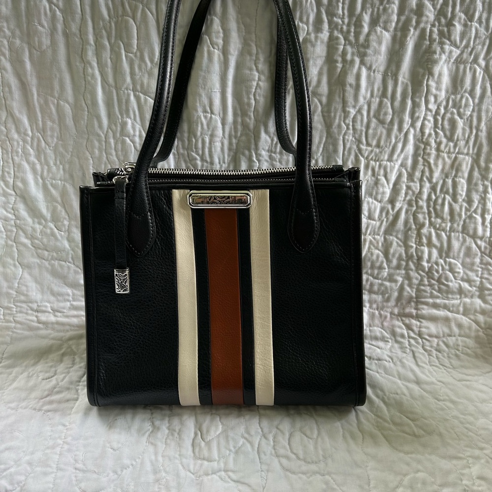 Brighton Retired Danica Double Zip Tote